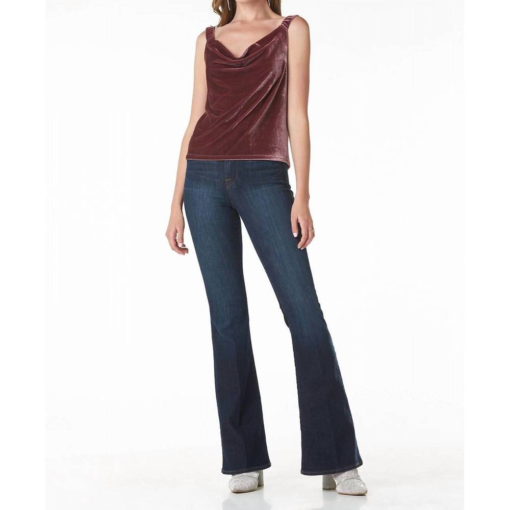 NEW TART COLLECTIONS fern velvet top in windsor wine